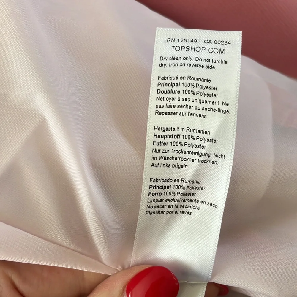 TOP SHOP rose pink blazer - Picture 7 of 9